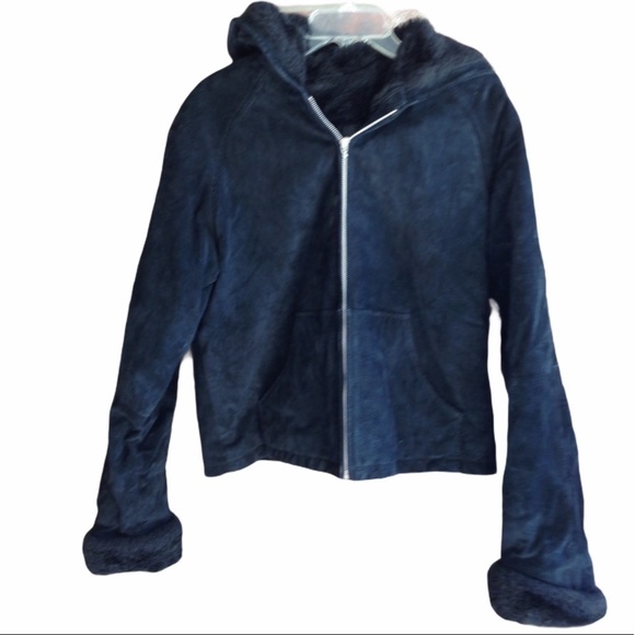 MAXIMA Wilson Leather Insulated Hooded Jacket - Picture 1 of 8